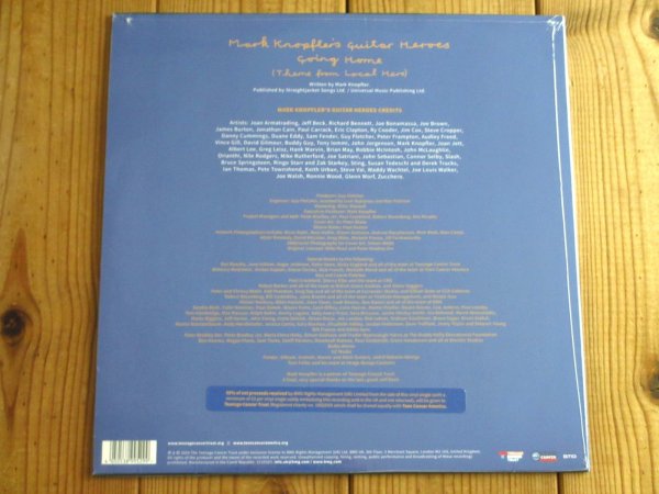 画像2: 再入荷！限定盤！ジェフベック、エリッククラプトン、デヴィッドギルモア、ブライアンメイ、ライクーダー、スラッシュ等が参加！マークノップラーの名曲を新録したチャリティー・シングル！■Mark Knopfler's Guitar Heroes / Going Home (Theme From Local Hero) (2)