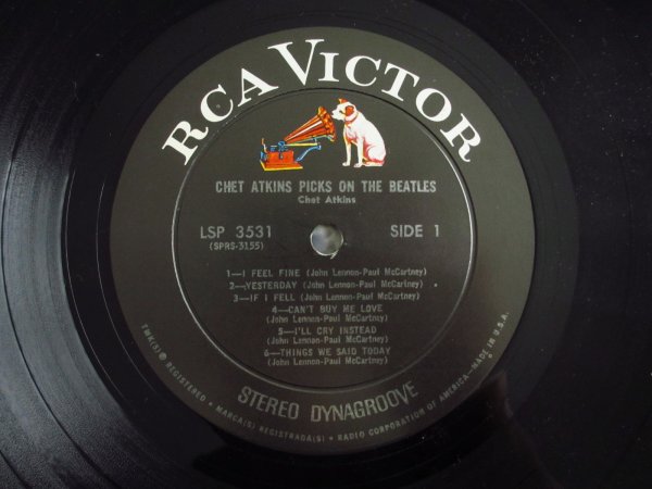 画像3: Chet Atkins / Picks On The Beatles (3)