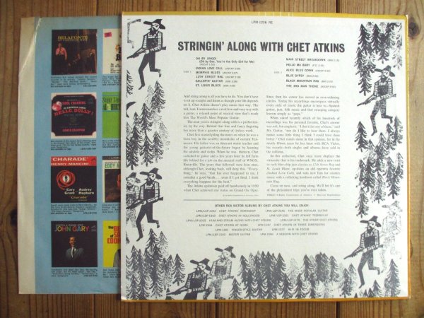 画像2: Chet Atkins / Stringin' Along With Chet Atkins (2)