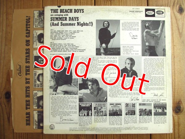 画像2: The Beach Boys / Summer Days (And Summer Nights!!) (2)