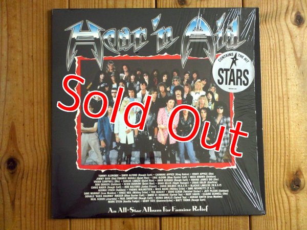 画像1: V.A. (Journey, Dokken, Night Ranger, Dio, Yngwie Malmsteen, Giuffria, Scorpions, Kiss, etc.) / Hear 'n Aid (An All-Star Album For Famine Relief) (1)