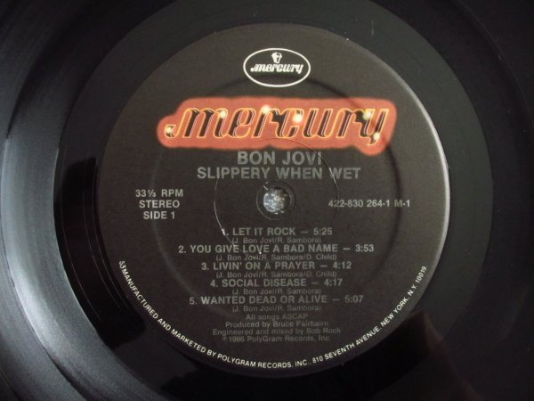 画像3: Bon Jovi / Slippery When Wet (3)