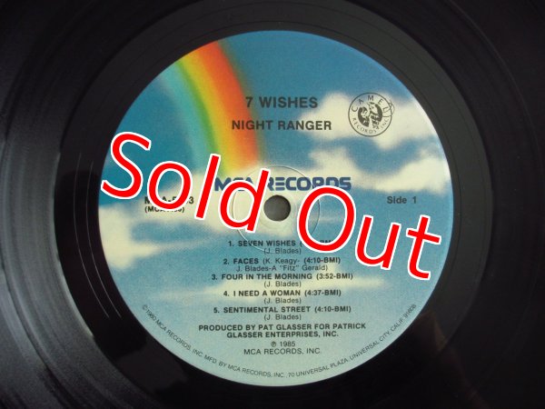 画像3: Night Ranger / 7 Wishes (3)