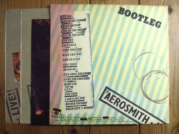 画像3: Aerosmith / Live! Bootleg (3)