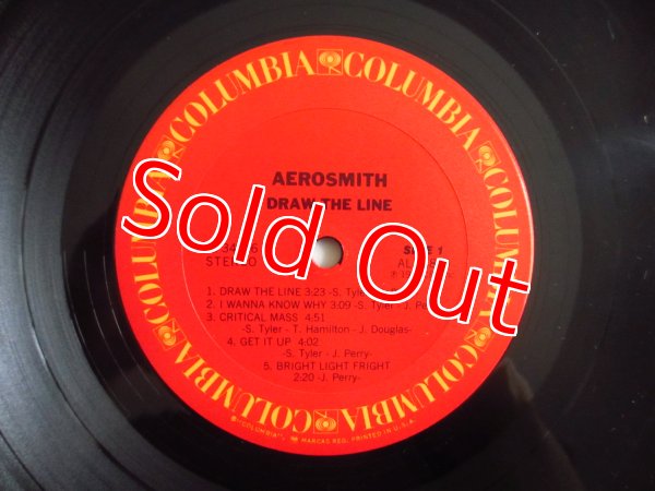 画像3: Aerosmith / Draw The Line (3)