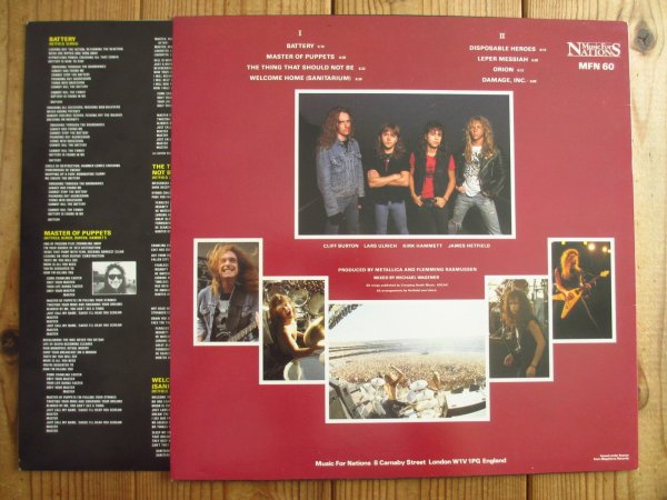 画像2: Metallica / Master Of Puppets (2)