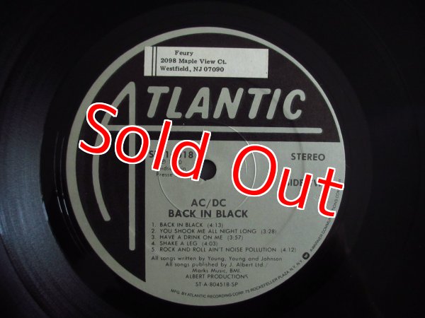 画像3: AC/DC / Back In Black (3)
