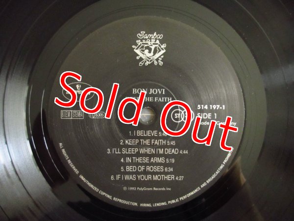 画像3: Bon Jovi / Keep The Faith (3)