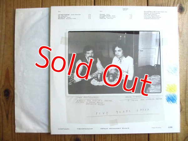 画像2: Ralph Towner - John Abercrombie / Five Years Later (2)