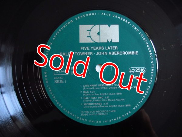 画像3: Ralph Towner - John Abercrombie / Five Years Later (3)