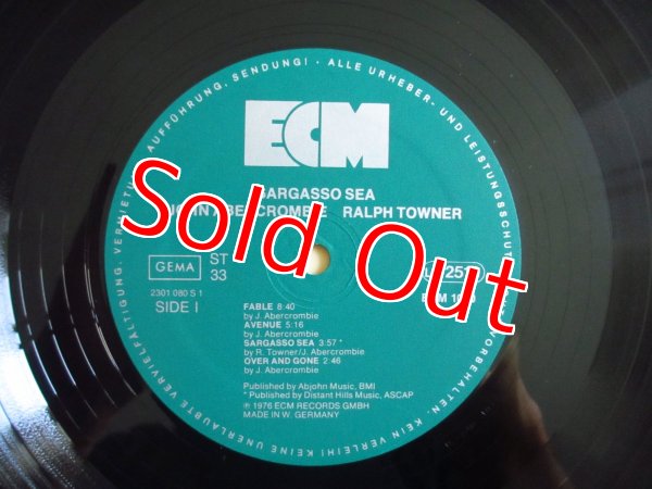 画像3: John Abercrombie - Ralph Towner / Sargasso Sea (3)