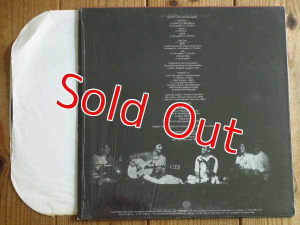 画像2: Shakti With John McLaughlin / A Handful Of Beauty (2)