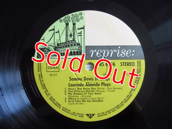 画像3: Sammy Davis Jr. And Laurindo Almeida / Sammy Davis Jr. Sings Laurindo Almeida Plays (3)