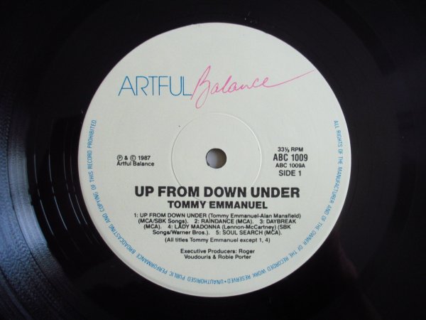 画像3: Tommy Emmanuel / Up From Down Under (3)