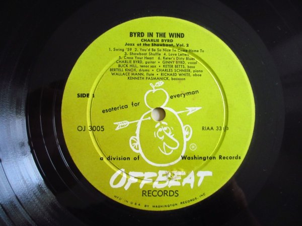 画像3: Charlie Byrd / Byrd In The Wind (Jazz At The Showboat, Vol. II) (3)