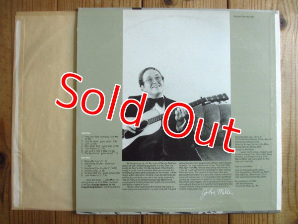 画像2: John Miller / Biding My Time - John Miller Plays George Gershwin (2)