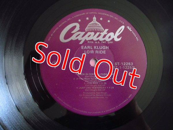 画像3: Earl Klugh / Low Ride (3)