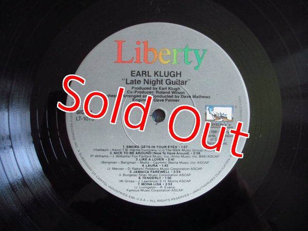 画像3: Earl Klugh / Late Night Guitar (3)