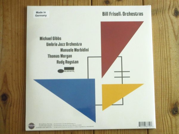 画像2: 現代アメリカーナジャズの象徴にして浮遊系サウンドの先駆的存在ビルフリゼールのブルーノート4作目となる2024年作がアナログ盤で入荷！■Bill Frisell / Orchestras (2)