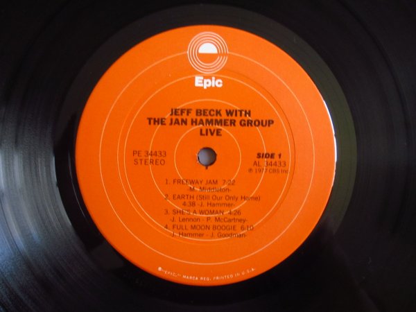 画像3: Jeff Beck With The Jan Hammer Group / Live (3)