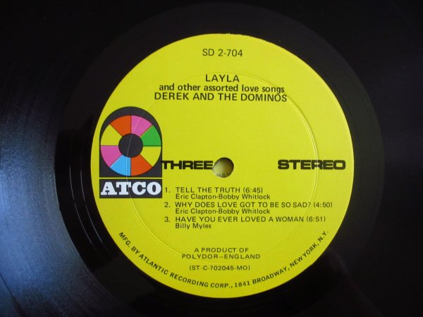 画像5: Derek And The Dominos / Layla And Other Assorted Love Songs (5)