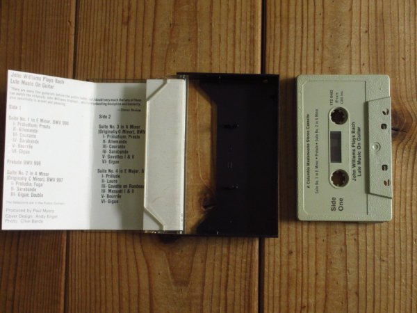 画像2: John Williams Plays Bach / The Complete Lute Music On Guitar (2)