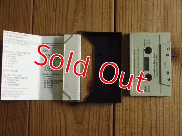 画像2: John Williams Plays Bach / The Complete Lute Music On Guitar (2)