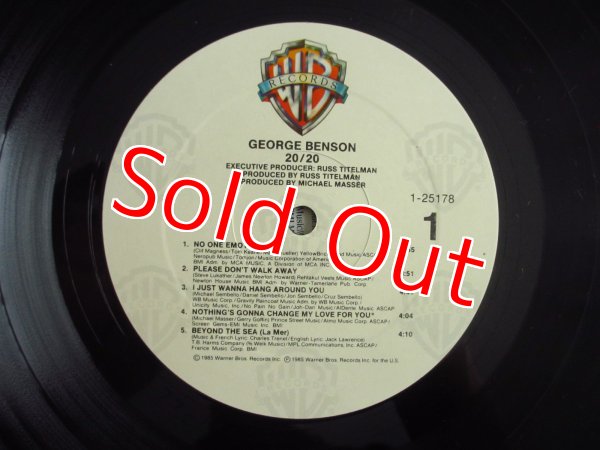 画像3: George Benson / 20/20 (3)