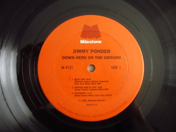 画像3: Jimmy Ponder / Down Here On The Ground (3)