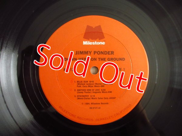 画像3: Jimmy Ponder / Down Here On The Ground (3)