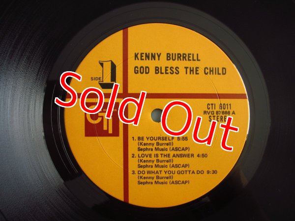 画像4: Kenny Burrell / God Bless The Child (4)