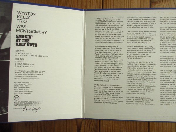 画像2: Wes Montgomery - Wynton Kelly Trio / Smokin' At The Half Note (2)