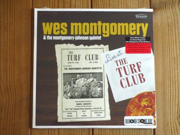 画像4: No入りRSD限定世界2000枚プレス！ウェスモンゴメリーの未発表10インチ2枚セット！■Wes Montgomery / The Montgomery-Johnson Quintet & Live At The Turf Club (4)