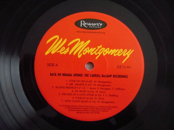 画像5: Wes Montgomery / Back On Indiana Avenue (The Carroll DeCamp Recordings) (5)