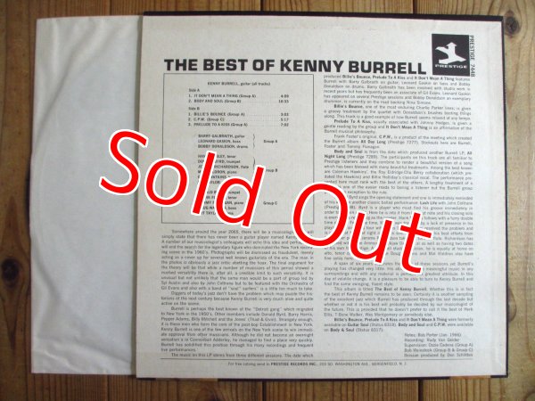 画像2: Kenny Burrell / The Best Of Kenny Burrell (2)