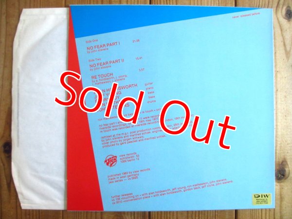 画像2: Allan Holdsworth, John Stevens, Jeff Young, Barry Guy, Ron Mathewson / Re Touch (2)