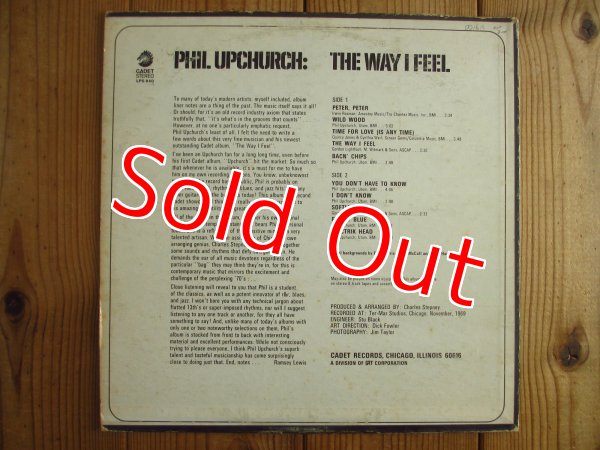 画像2: Phil Upchurch / The Way I Feel (2)