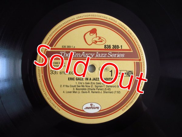 画像3: Eric Gale / Ron Carter Presents - In A Jazz Tradition (3)