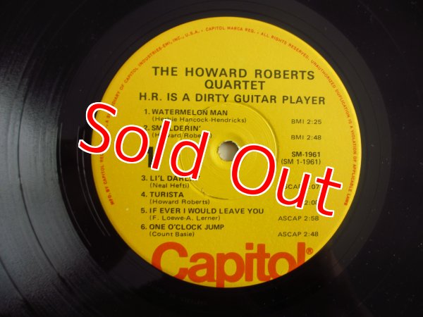 画像3: The Howard Roberts Quartet / H.R. Is A Dirty Guitar Player (3)