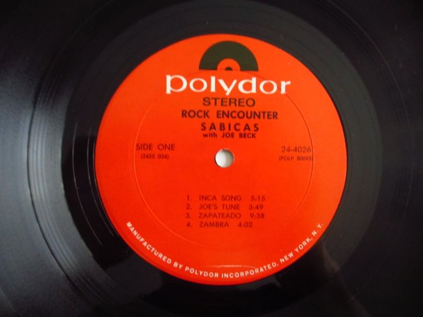 画像3: Sabicas With Joe Beck / Rock Encounter (3)