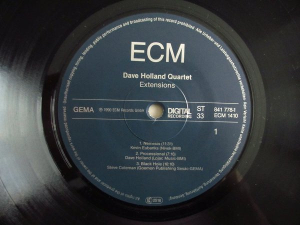 画像3: Dave Holland Quartet / Extensions (3)