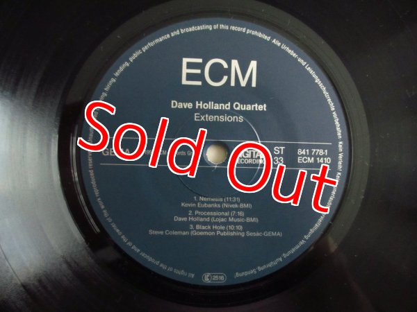 画像3: Dave Holland Quartet / Extensions (3)