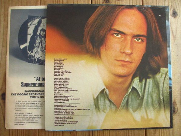 画像2: James Taylor / Sweet Baby James (2)