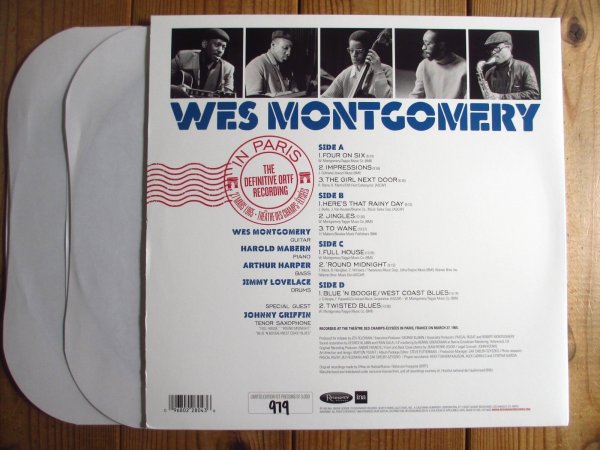 画像3: Wes Montgomery / In Paris: The Definitive ORTF Recording(2LP/180g) (3)