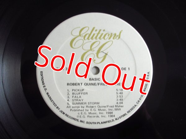 画像3: Robert Quine & Fred Maher / Basic (3)