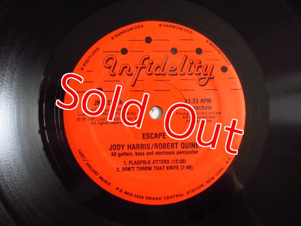 画像3: Jody Harris & Robert Quine / Escape (3)