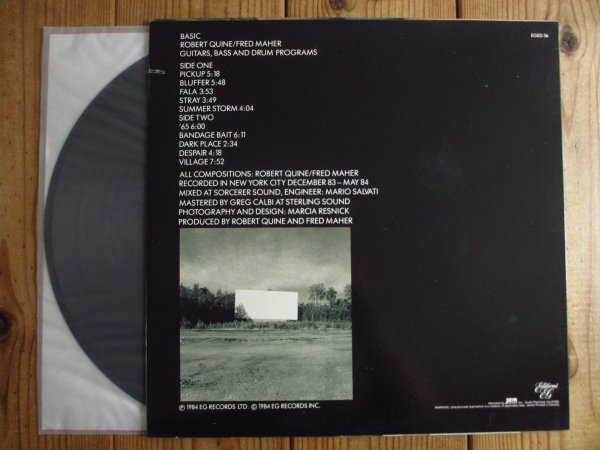 画像2: Robert Quine & Fred Maher / Basic (2)