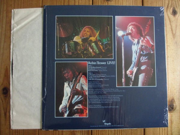 画像2: Robin Trower / Robin Trower Live! (2)