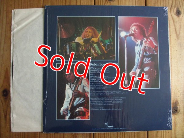 画像2: Robin Trower / Robin Trower Live! (2)