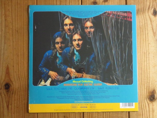 画像2: ジャーマンエレクトロ歴史的名盤がアナログ盤で入荷！■Manuel Gottsching - Ash Ra Tempel / Inventions For Electric Guitar (2)